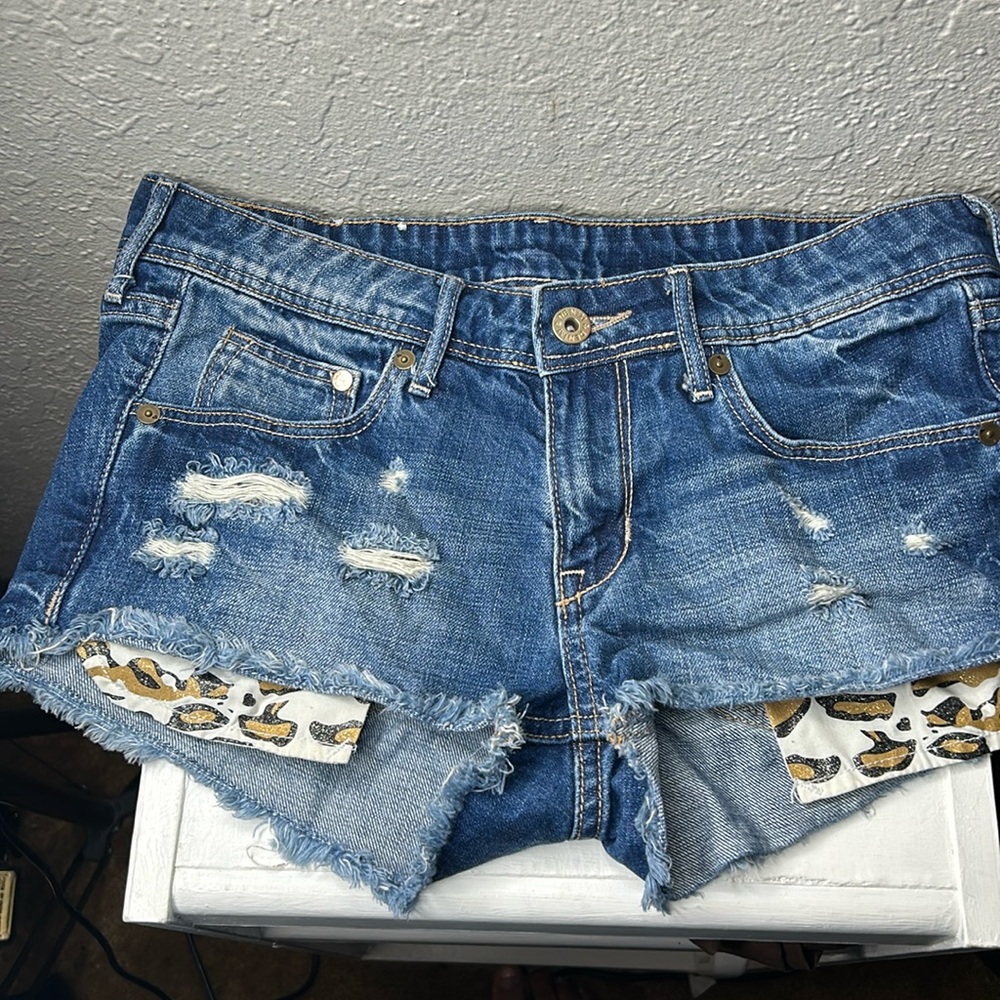 Blue Jean Shorts